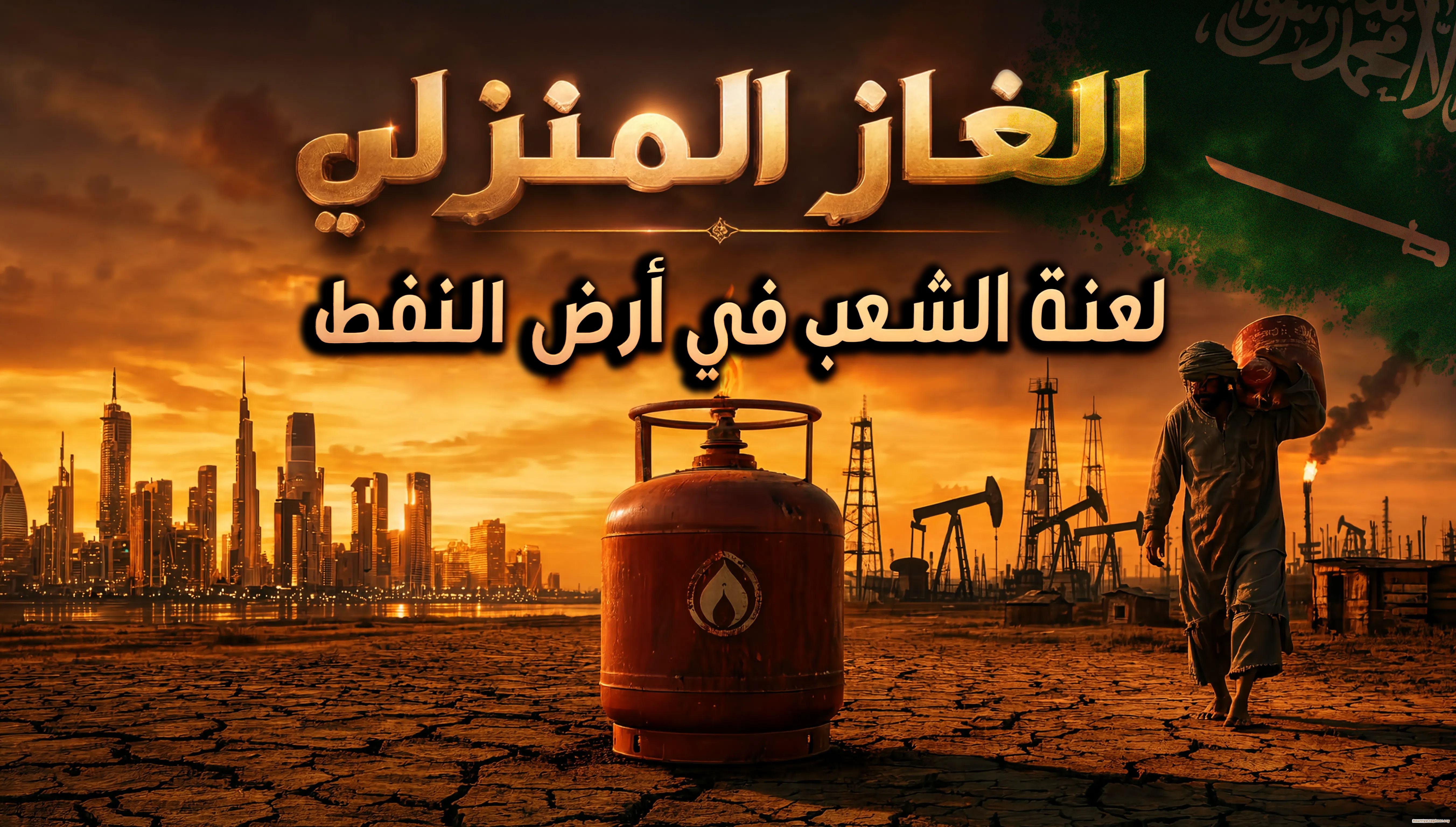 الغاز المنزلي… لعنة الشعب في أرض النفط